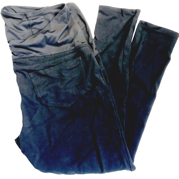 Isabel Maternity Jeggings Pants Stretch Panel Black Ingrid & Isabel XL Women Mom - Picture 6 of 11